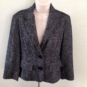 Michael Kors Soft Tweed Blazer